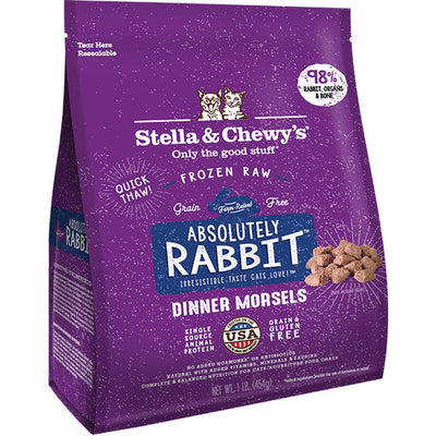 S&c Absolutely frozen Rbbt Cat 1 Lb {L - 1x}860072 SD - 5