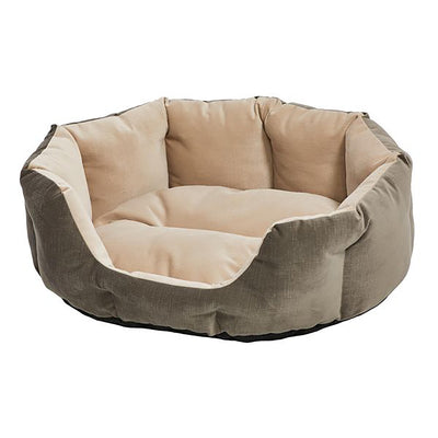 MidWest Homes for Pets QuietTime Deluxe Tulip Dog Bed Grey X-Small 027773025757