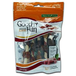 Salix Good Nโ Fun Pork/Beef/Chicken Kabob 4oz {L + 1} 910044 - Dog