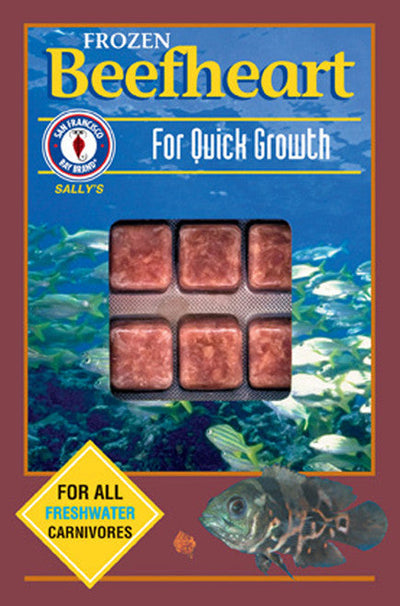 San Francisco Beefheart Frozen Fish Food 3.5 oz SD - 5 - Aquarium