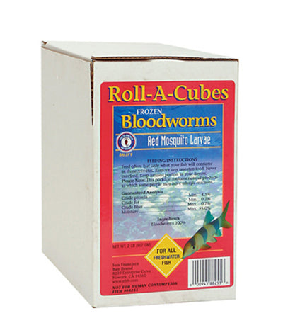 San Francisco Bloodworms Frozen Fish Food 2 lb SD-5