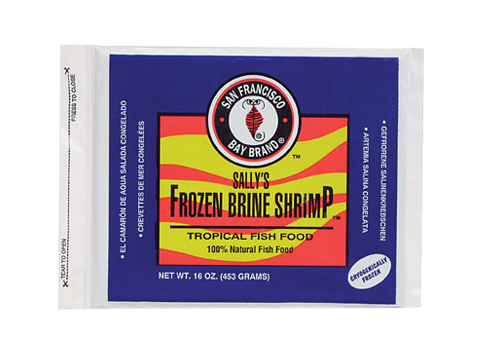 San Francisco Brine Shrimp Frozen Fish Food 16 oz SD-5