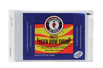 San Francisco Brine Shrimp Frozen Fish Food 32 oz SD-5