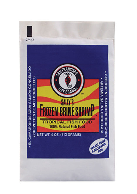 San Francisco Brine Shrimp Frozen Fish Food 4 oz SD - 5 - Aquarium