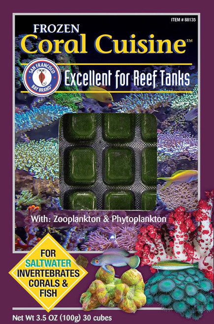 San Francisco Coral Cuisine Food 3.5 oz SD - 5 - Aquarium