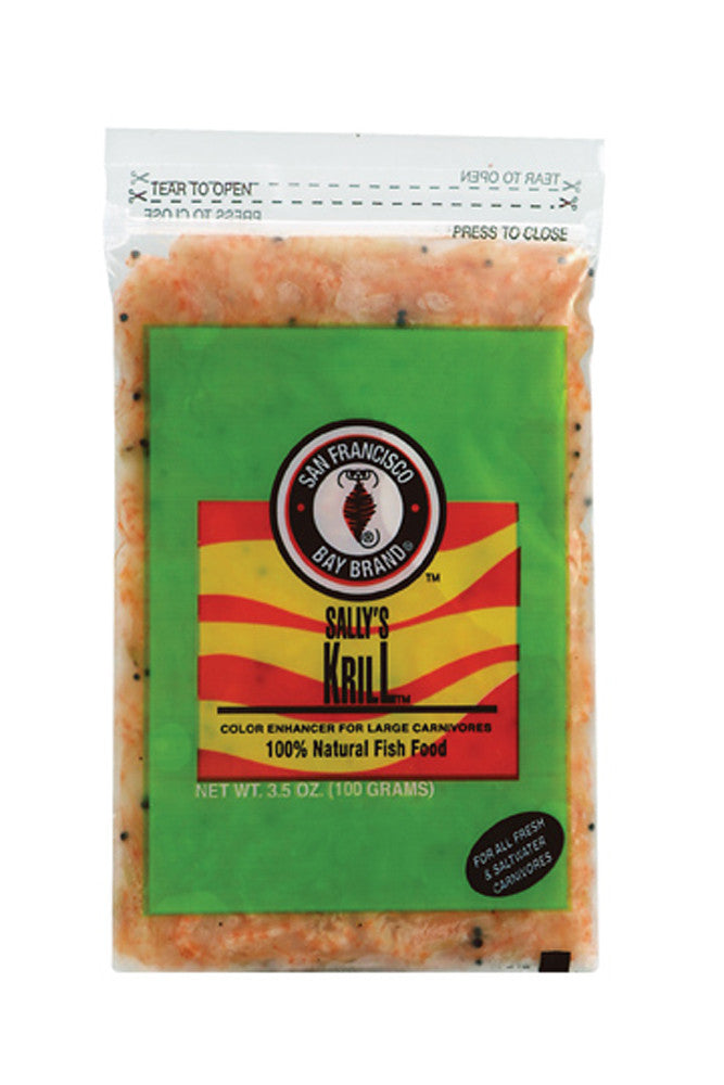 San Francisco Krill Frozen Fish Food 3.5 oz SD-5