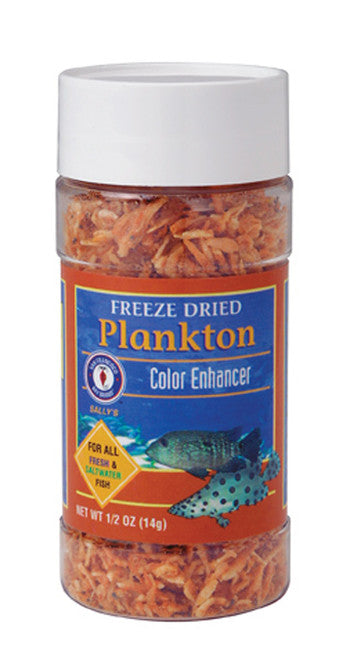 San Francisco Plankton Freeze Dried Fish Food 0.5 oz - Aquarium