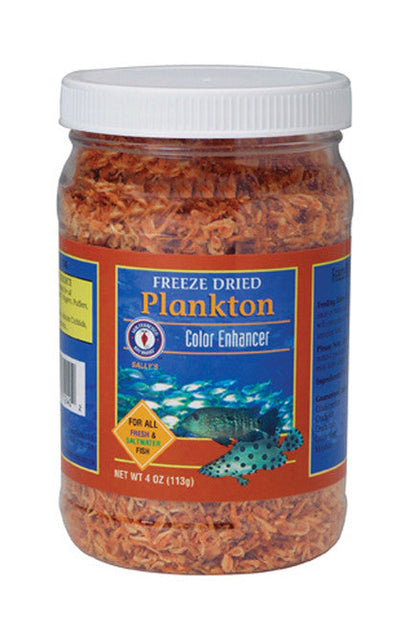 San Francisco Plankton Freeze Dried Fish Food 4 oz - Aquarium