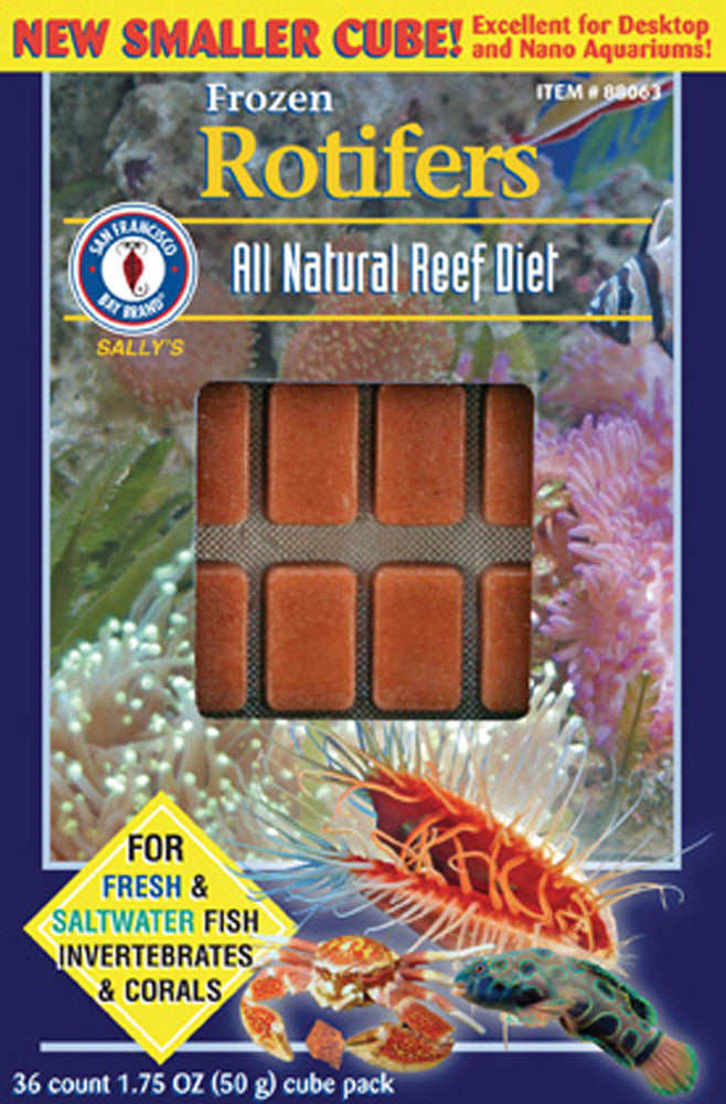 San Francisco Rotifiers Frozen Fish Food 1.75 oz SD-5