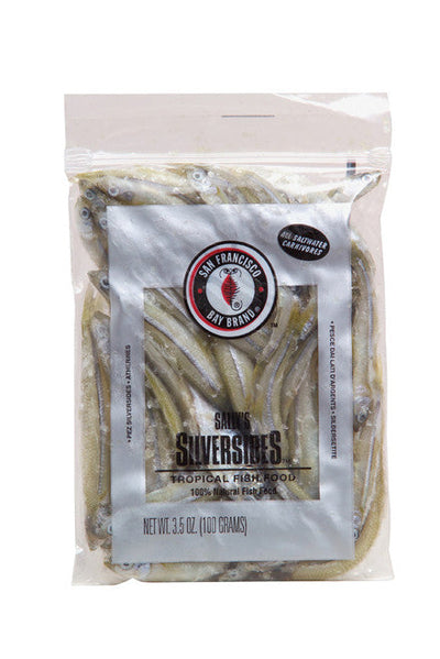San Francisco Silversides Frozen Fish Food 3.5 oz SD - 5 - Aquarium