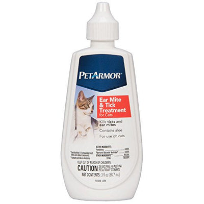 Sargents Remedy Ear Mite and Tick For Cats 3oz{L+ 073091028154