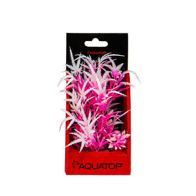 Aquatop Vibrant Fluorescent Cannabis Plant Pink Frost 6 in 850047393760