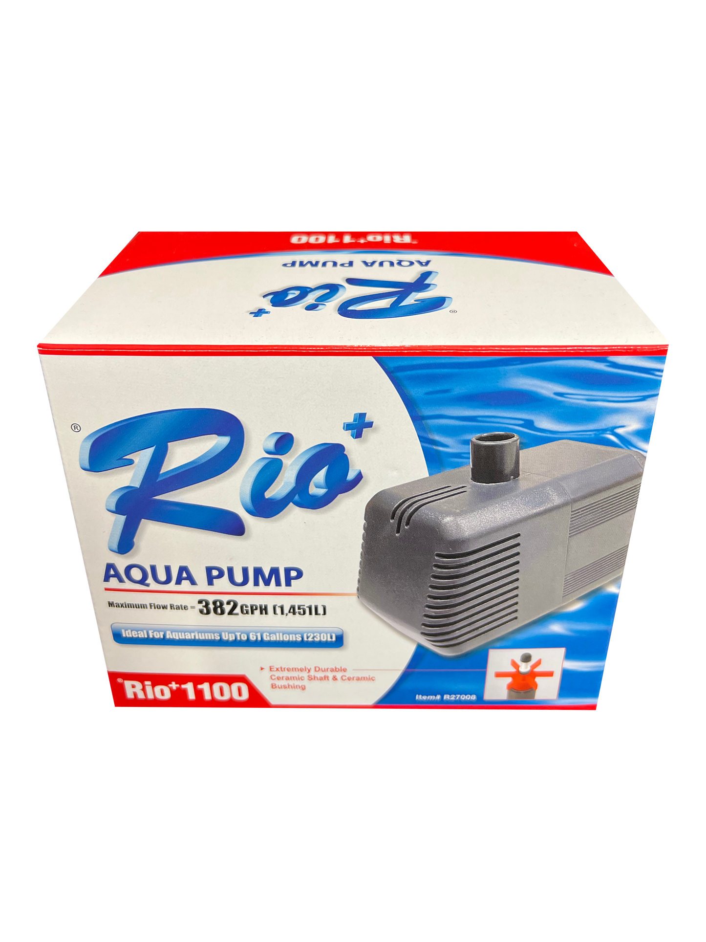 Hikari USA Rio+ Aqua Pump 1100 382 GPH 810103270084