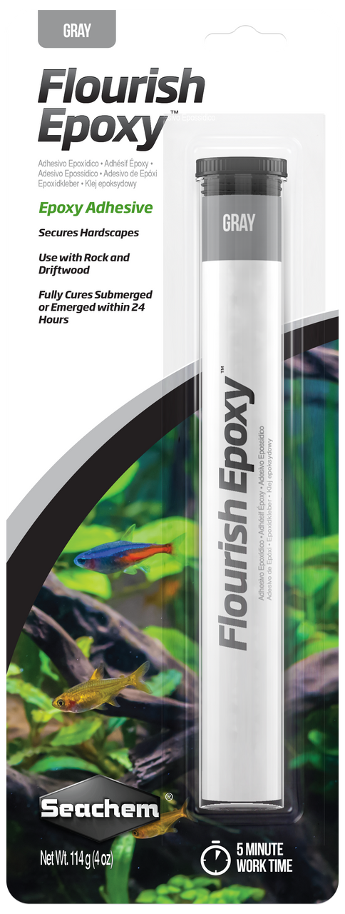 Seachem Flourish Epoxy Gray 4 Ounces
