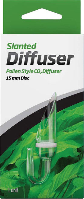 Seachem Glass Pollen Style CO2 Slanted Diffuser Clear 15 mm - Aquarium