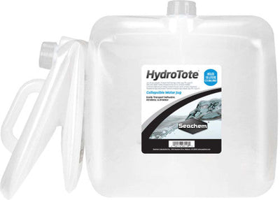 Seachem HydroTote Collapsible Water Jug White 2.5 Gallon/10 Liter - Aquarium