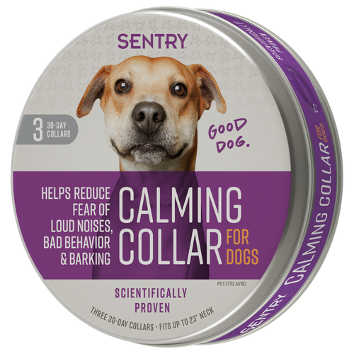 SENTRY Calming Collar for Dogs 0.75 oz 3 Pack - Dog