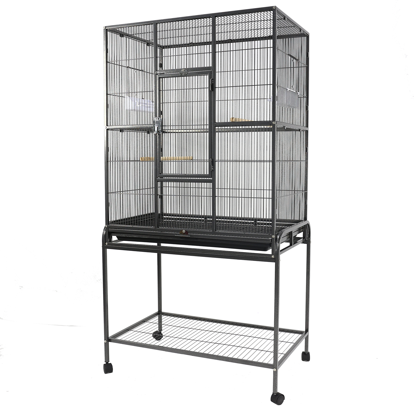 A & E Cages Flight Cage and Stand Black 31In X 20 in 644472014938