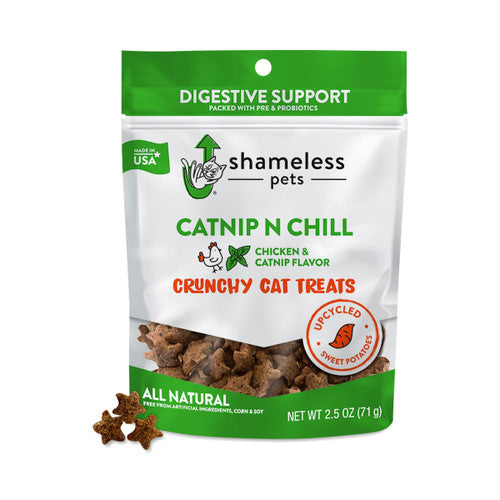 Shameless Pets Catnip N Chill Crunchy Cat Treats 12 / 2.5 oz