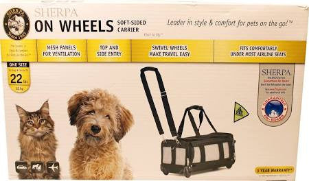 Sherpa Ultimate On Wheels Large Black {L - 1}786143 - Dog