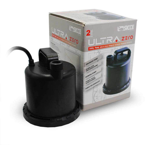Sicce ULTRAZERO Utility Drainage Pump - 793 GPH Aquarium
