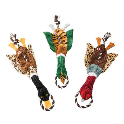 Skinneeez Tugs Dog Toy Ducks Assorted 14