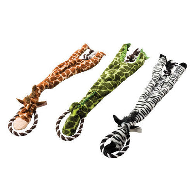 Skinneeez Tugs Dog Toy Jungle Assorted 23