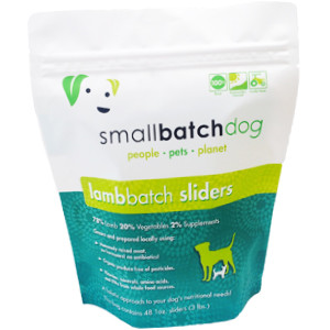 Small Batch Dog Frozen Lamb Sliders 3lb {L-x} SD-5 713757339100