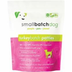 Small Batch Dog Frozen Turkey Patties 6lb {L - x} SD - 5