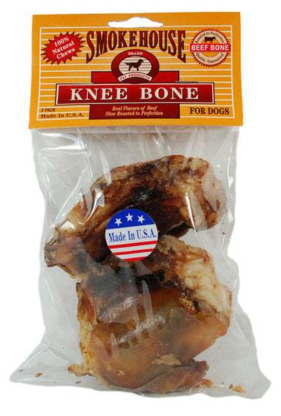 Smokehouse USA Made Knee Bones 2 pk - Dog