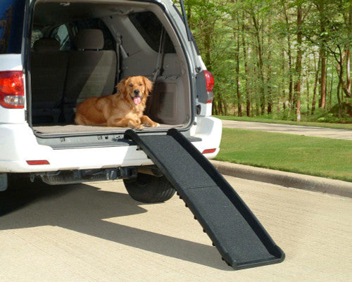 Solvit Happy Ride Folding Ramp for Dogs Black - Dog
