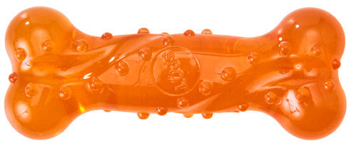 Spot Play Strong Scent - Sation Bone Dog Toy Orange 6in