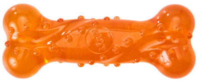 Spot Play Strong Scent - Sation Bone Dog Toy Orange 6in