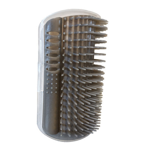 Spot Silver Vine Self Groomer For Cats Grey 5in - Cat