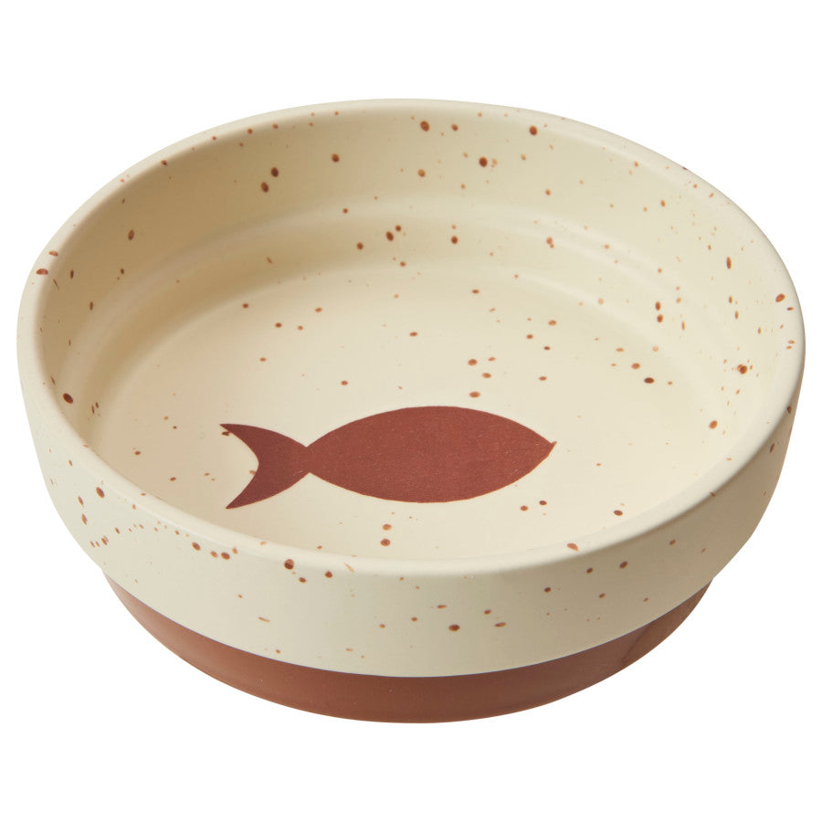 Spot Sedona Cat Dish Chestnut Brown, 5 in
