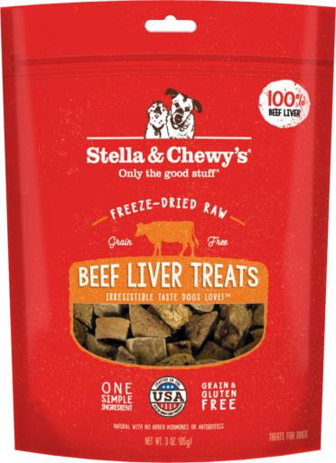 Stella & Chewy’s Beef Liver Treats 3 oz {L + 1x} 860297 - Dog