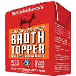 Stella & Chewy’s Broth Topper Grass - Fed Beef 12/11 oz. {L - 1x} 860194 - Dog