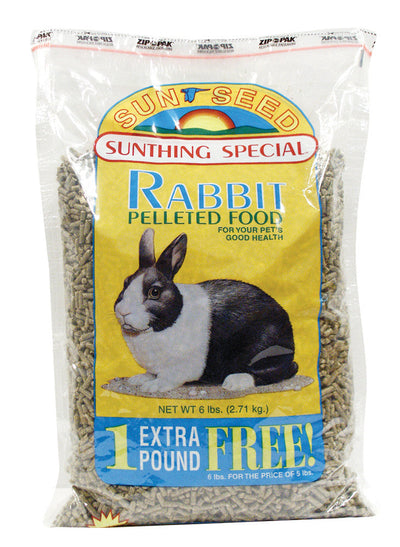 Sun Seed SunBasics Rabbit Pellets Food 6 lb