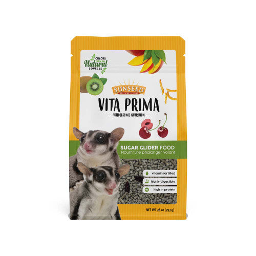 Sun Seed Vita Prima Sugar Glider Dry Food 1.75 lb - Small - Pet