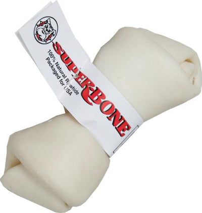 Super Bone White Knot 4 - 5’ {L + 1} 105009 - Dog