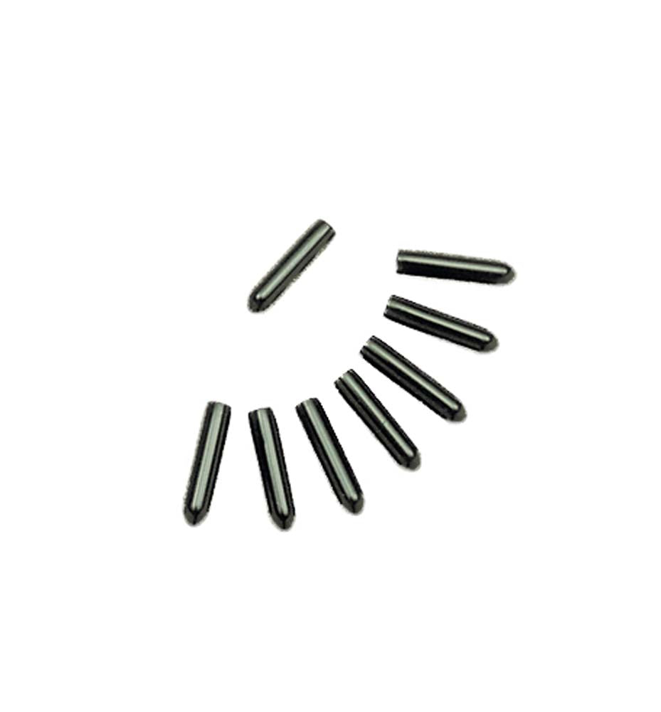 Titan Vinyl Comfort Tips for Prong Training Dog Collar Extra-Heavy Black 4 mm, 24 pk 076484093753