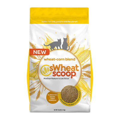 Swheat Scoop Wheat & Corn Cat Litter 25 lb