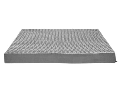 Fur Haven Pet Products Ultra Plush Deluxe Orthopedic Pet Cushion Gray Jumbo 815181023089