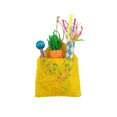 A & E Cages Nibbles Veggie Pouch Small Animal Chew Toy 644472002690