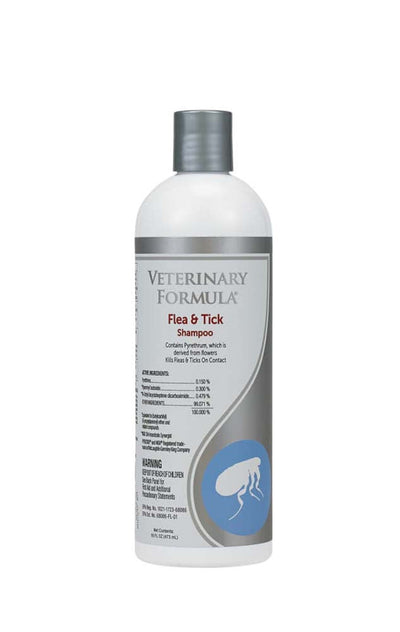 Synergy Labs Flea and Tick Shampoo for Dogs 16 fl. oz