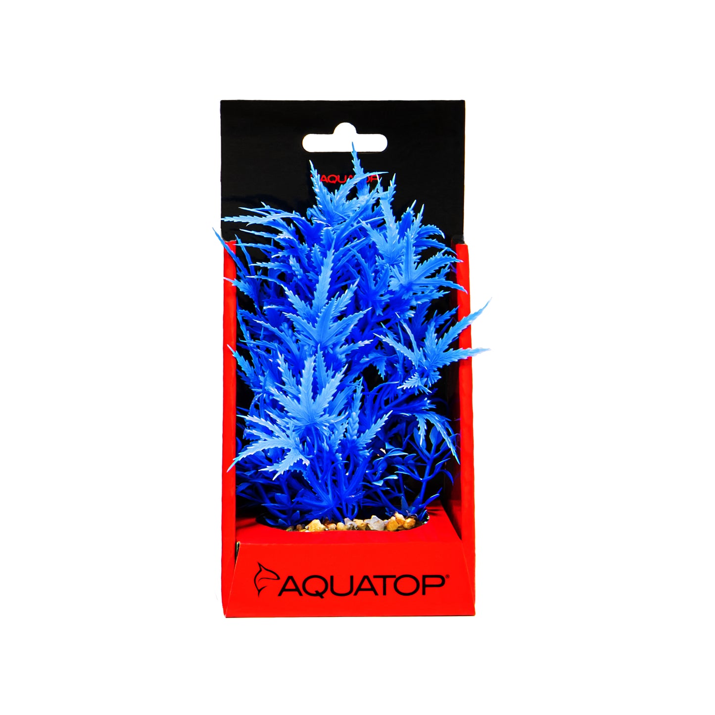 Aquatop Vibrant Fluorescent Cannabis Plant Blue 6 in 850047393708
