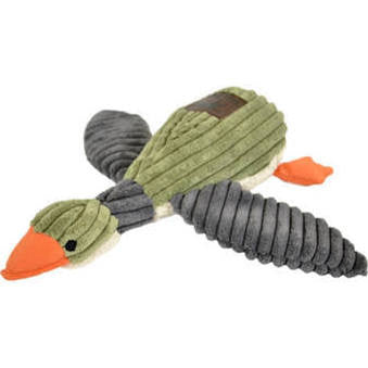 Tall Tails Dog Squeaker Duck Sage 12 Inches {L-x} 022266138242