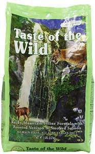 Taste of the Wild Rocky Mountain Feline W/ Roasted Venison & Smoked Salmon 5lb {L + 1} 418583 - Cat