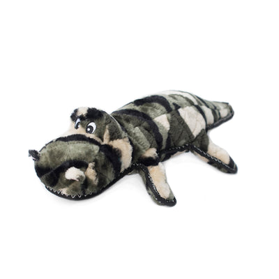 ZippyPaws Zippy Charity Z-Stitch Grunterz Dog Toy Camron the Camo Gator X-Large 818786018580
