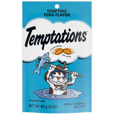 Temptations Classics Crunchy & Soft Adult Cat Treats Tempting Tuna 3oz